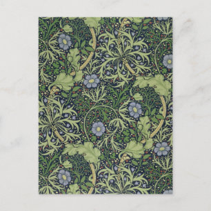 Seaweed Wallpaper Design, gedruckt von John Henry  Postkarte