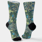 Seaweed, William Morris Socken (Gewinkelt)