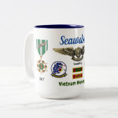 Seawolf-Tasse Zweifarbige Tasse (Vorderseite Links)