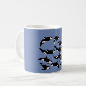 Seaworld Orca-Tasse Kaffeetasse (Vorderseite Links)