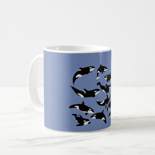 Seaworld Orca-Tasse Kaffeetasse (Vorderseite Links)