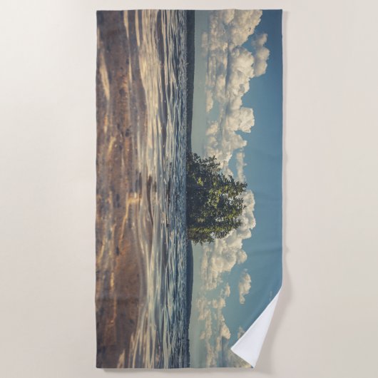 Sebago Lake Beach Handtuch (Vorderseite)