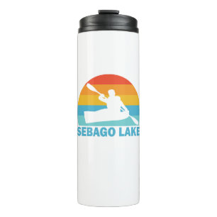 Sebago Lake Maine Kayak Thermosbecher