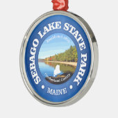 Sebago Lake SP Ornament Aus Metall (Links)