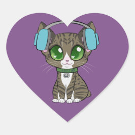 Sebastian Classic Heart Sticker