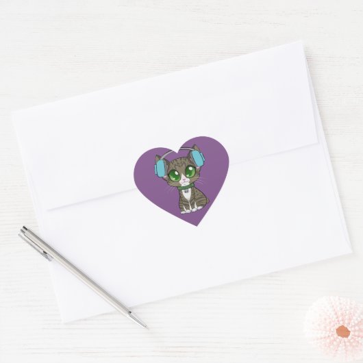 Sebastian Classic Heart Sticker (Umschlag)