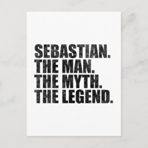 Sebastian Der Mann Der Mythos Die Legende Postkarte