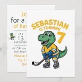 Sebastian Geburtstag 7. Einladung (Vorne/Hinten)