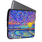 Sebastian Inlet Cotton Candy Sky Laptopschutzhülle (Vorne Rechts)