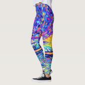 Sebastian Inlet Cotton Candy Sky Leggings (Links)
