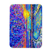 Sebastian Inlet Cotton Candy Sky Magnet (Vertikal)