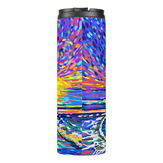 Sebastian Inlet Cotton Candy Sky Thermosbecher (Rückseite)