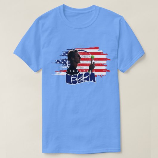 Sebastian Korda T-Shirt (Design vorne)