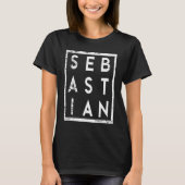 Sebastian Minimalismus T-Shirt (Vorderseite)