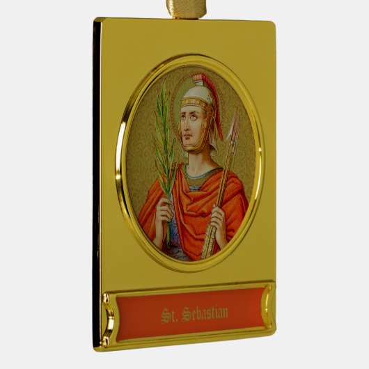 Sebastian (SNV 24) Banner-Ornament Gold (Rechts)