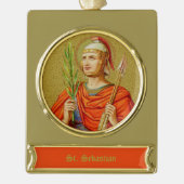 Sebastian (SNV 24) Banner-Ornament Gold (Vorderseite)