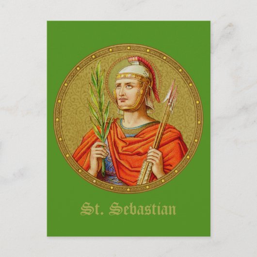 Sebastian (SNV 24) (Rundbild) Vertikale Post Postkarte (Vorderseite)