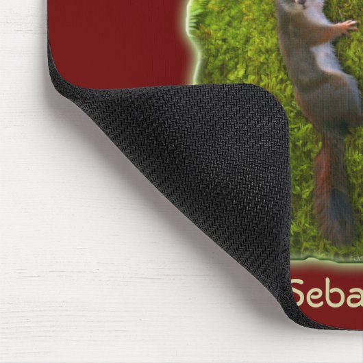 SEBASTIAN SQUIRREL KIDS Geschenke Mousepad (Ecke)
