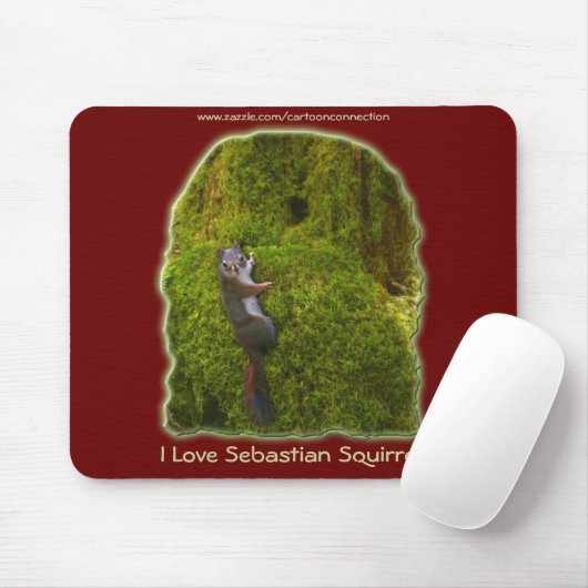 SEBASTIAN SQUIRREL KIDS Geschenke Mousepad (Mit Mouse)