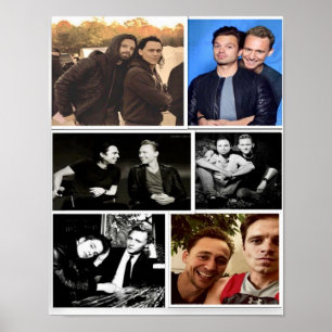 Sebastian Stan und Tom Hiddleston Poster
