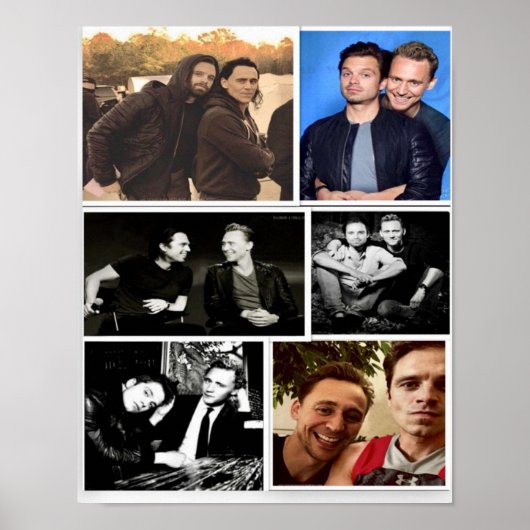 Sebastian Stan und Tom Hiddleston Poster (Vorne)