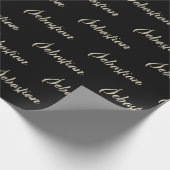 Sebastian Vorname Name edles Geschenkpapier Papier (Ecke)