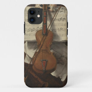 Sebastiano Lazzari Trompe - Violine und Noten iPhone 11 Hülle