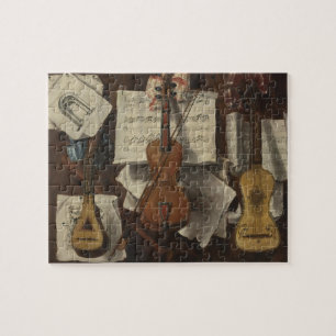 Sebastiano Lazzari Trompe - Violine und Noten Puzzle