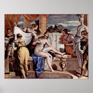 Sebastiano Ricci - Bathsheba in ihrem Bad, Poster