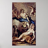Sebastiano Ricci - Selene und Endymion, Poster (Vorne)