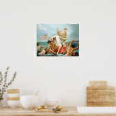Sebastiano Ricci Triumph der Marine Venus Poster (Küche)