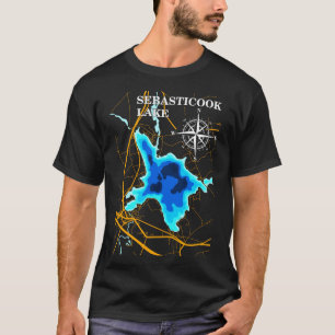 Sebasticook Seeblick, Natur Lover Souvenir T-Shirt