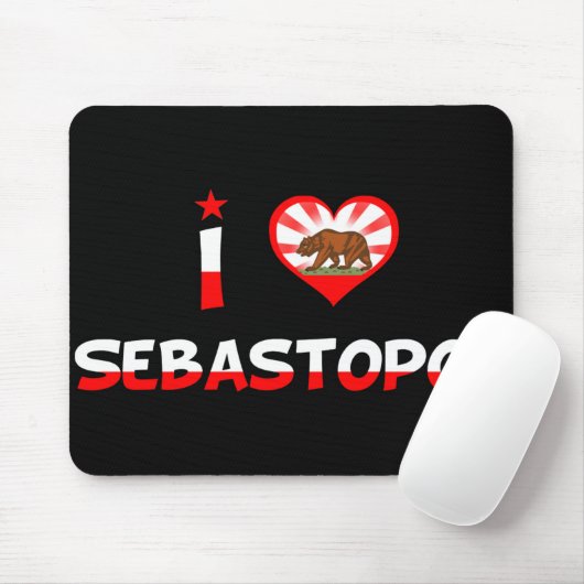 Sebastopol, CA Mousepad (Mit Mouse)