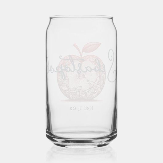 Sebastopol California Gravenstein Apple Fair Dosenglas (Vorderseite)