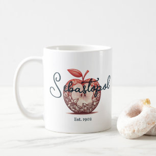 Sebastopol California Gravenstein Apple Fair Kaffeetasse