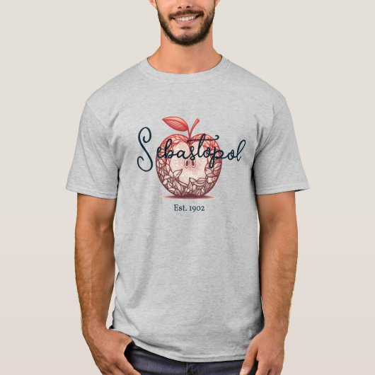 Sebastopol California Gravenstein Apple Fair T-Shirt (Vorderseite)