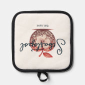 Sebastopol California Gravenstein Apple Fair Topflappen (Vorderseite)