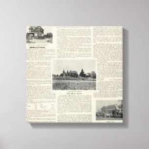 Sebastopol, Kalifornien Leinwanddruck