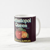 Sebastopol Queen Gravenstein Apfel-Tasse Kaffeetasse (VorderseiteRechts)