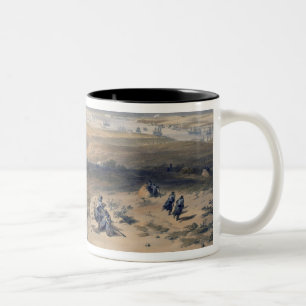 Sebastopol vom Osten, Platte von 'Seat von Zweifarbige Tasse