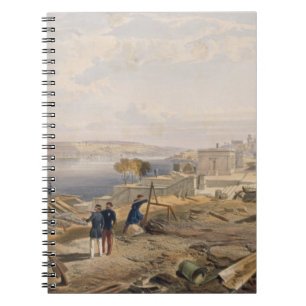 Sebastopol von der Rückseite des Forts Nicholas, Notizblock