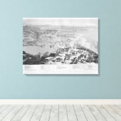Sebastopol von Fort Constantin Leinwanddruck (Insitu (Holzboden))