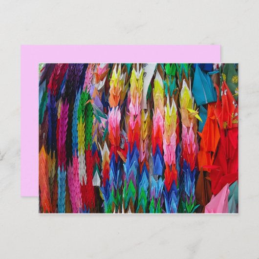 Sebazuru Postkarte (Vorne/Hinten)