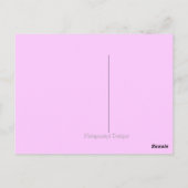 Sebazuru Postkarte (Rückseite)