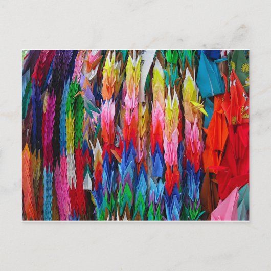 Sebazuru Postkarte (Vorderseite)