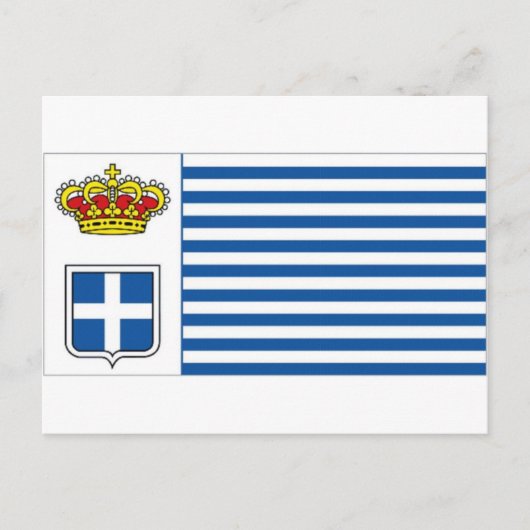 Seborga Flag Postkarte (Vorderseite)