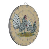 Sebright Bantams: Silber Dartscheibe (Vorderseite Links)