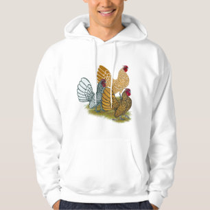 Sebright Hahn-Zusammenstellung Hoodie