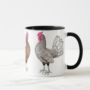 Sebright kleine Huhn-Wecker-Tasse Tasse
