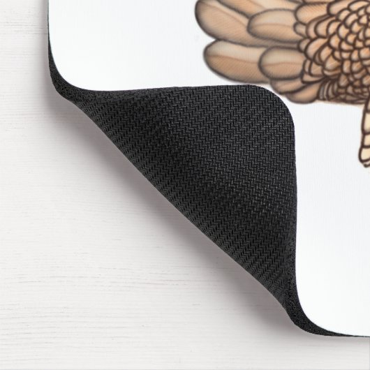 Sebright kleiner Hahn Mousepad (Ecke)